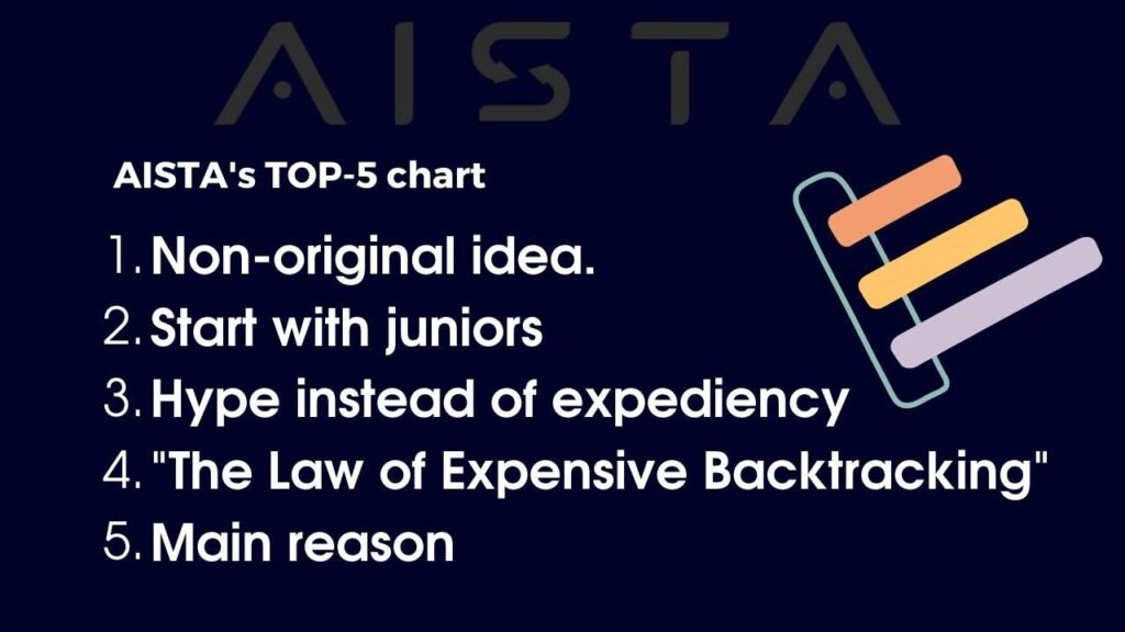 Why projects fail - top 5 reasons