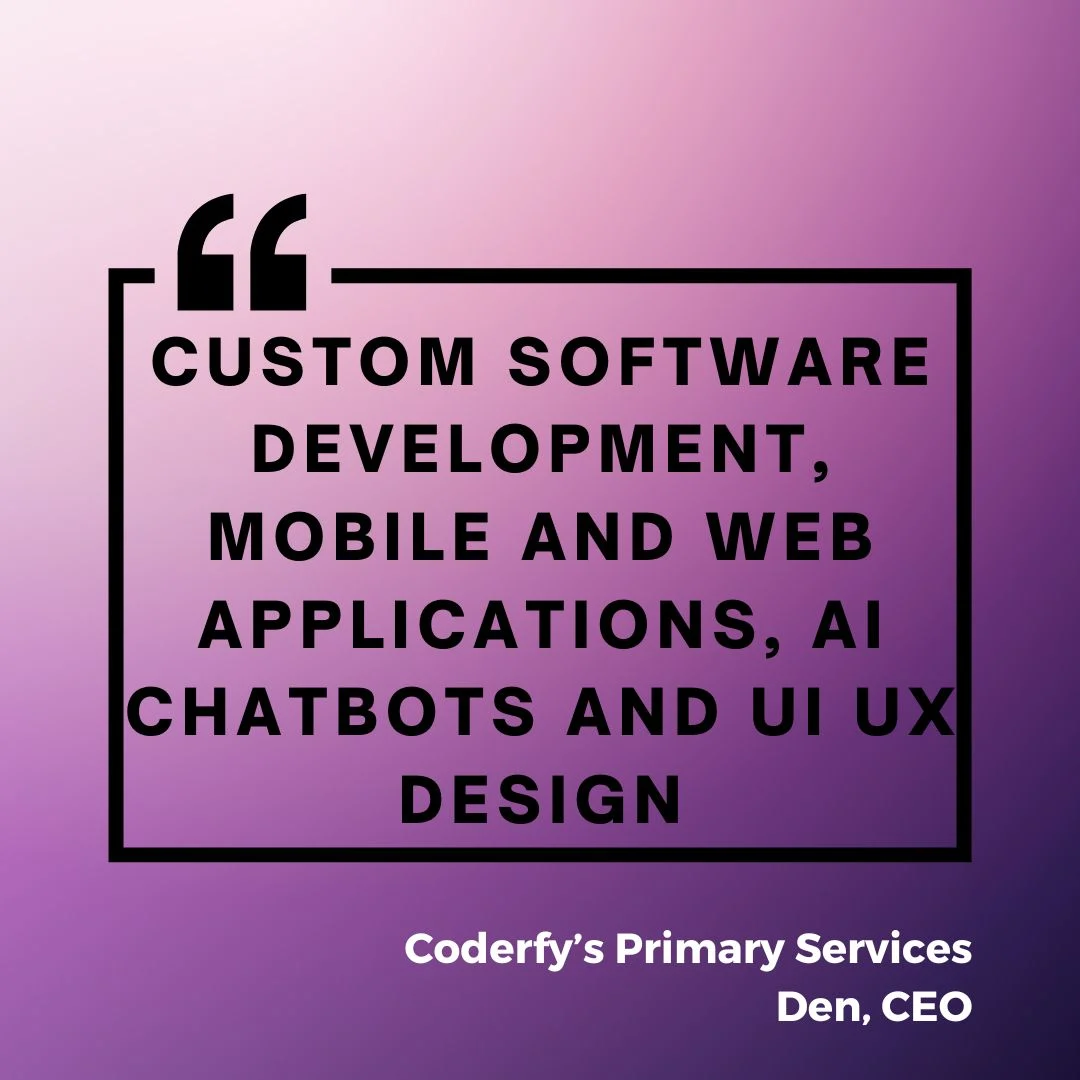 Custom software development solution is a core of the Coderfy