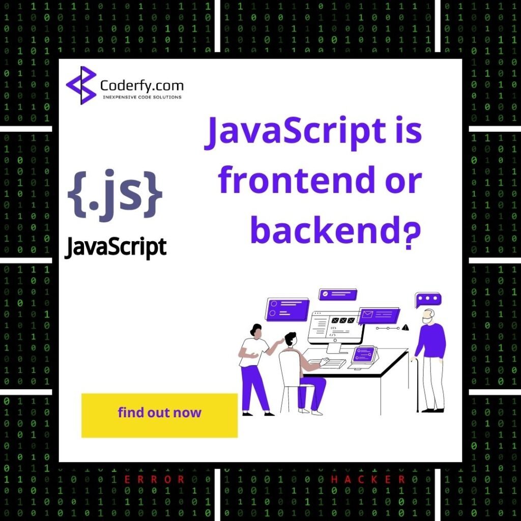 js is frontend or backend