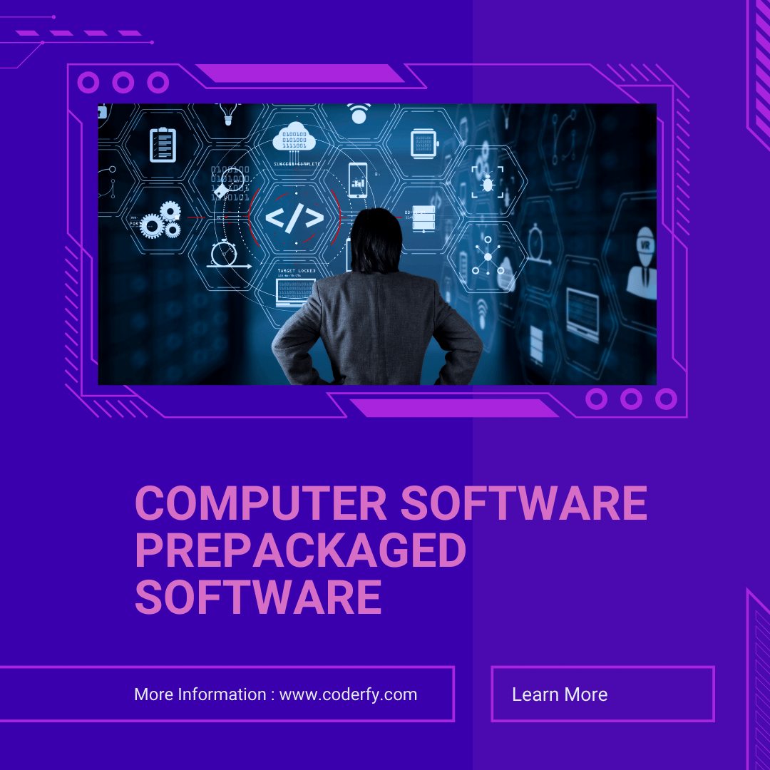 computer software prepackaged software