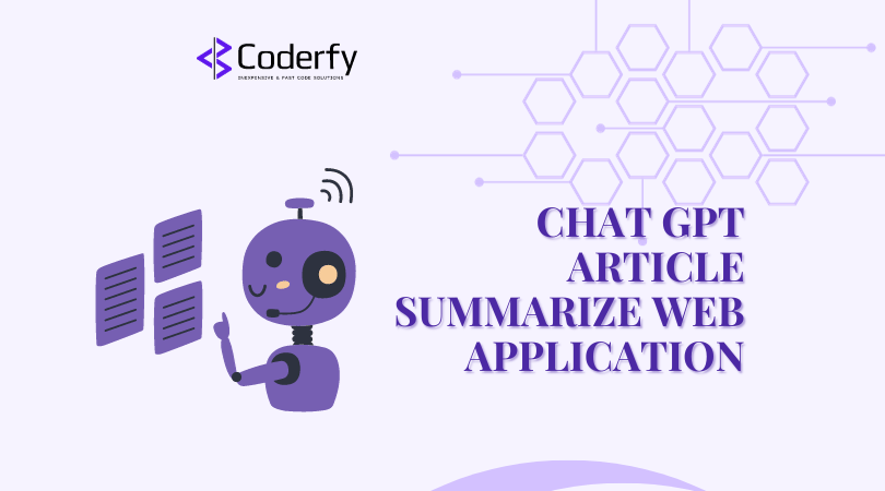 Chat GPT Article Summarize Web Application