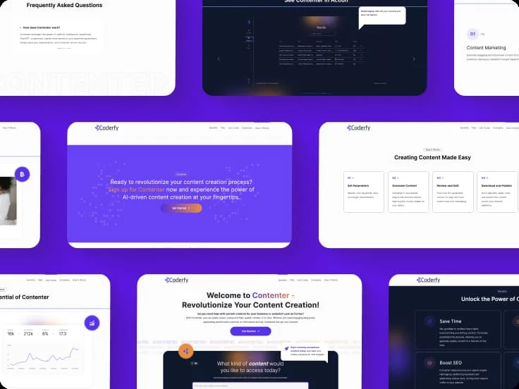 Web application design and development