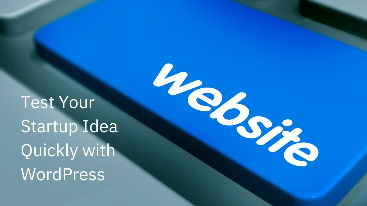 WordPress Web Design Company - test startup