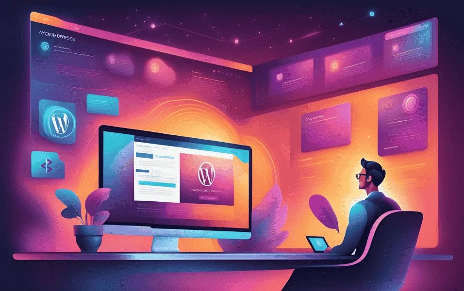 WordPress design website by Coderfy and AI