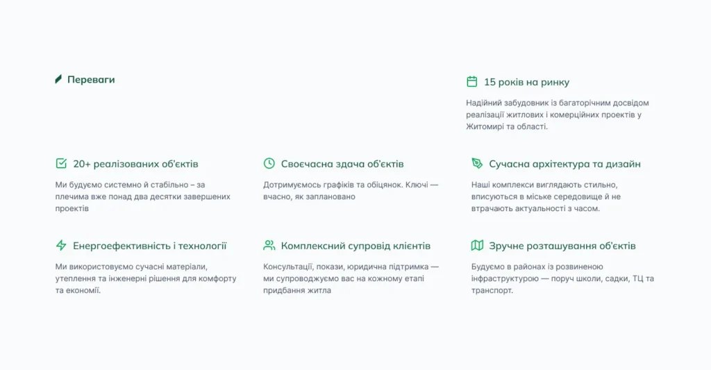 CRM for real estate website - Residential Complexes Advantages