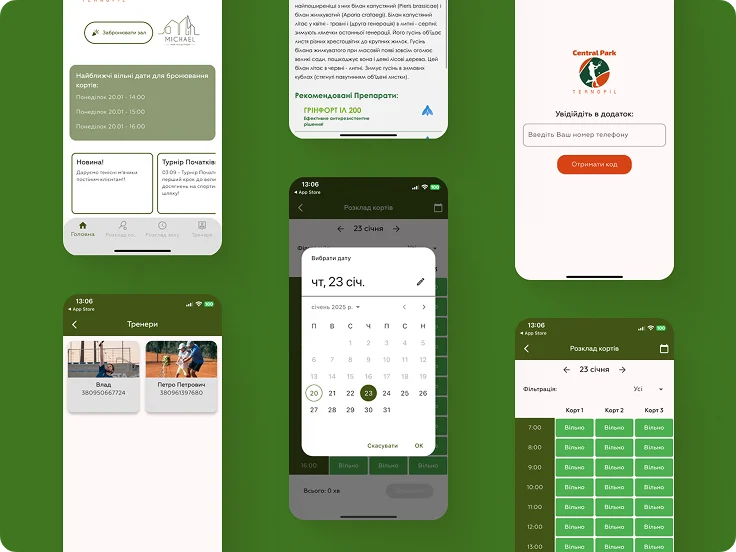 Coderfy developed a tennis court booking app in weeks
