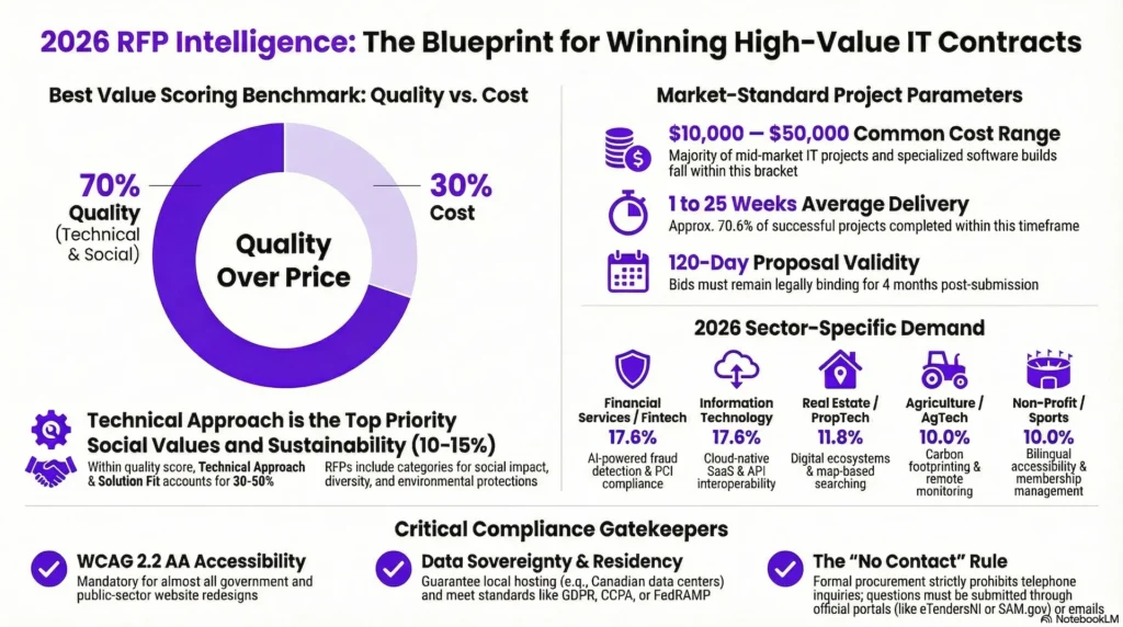 Modern Procurement Ecosystem RFP Early 2026 Infographics